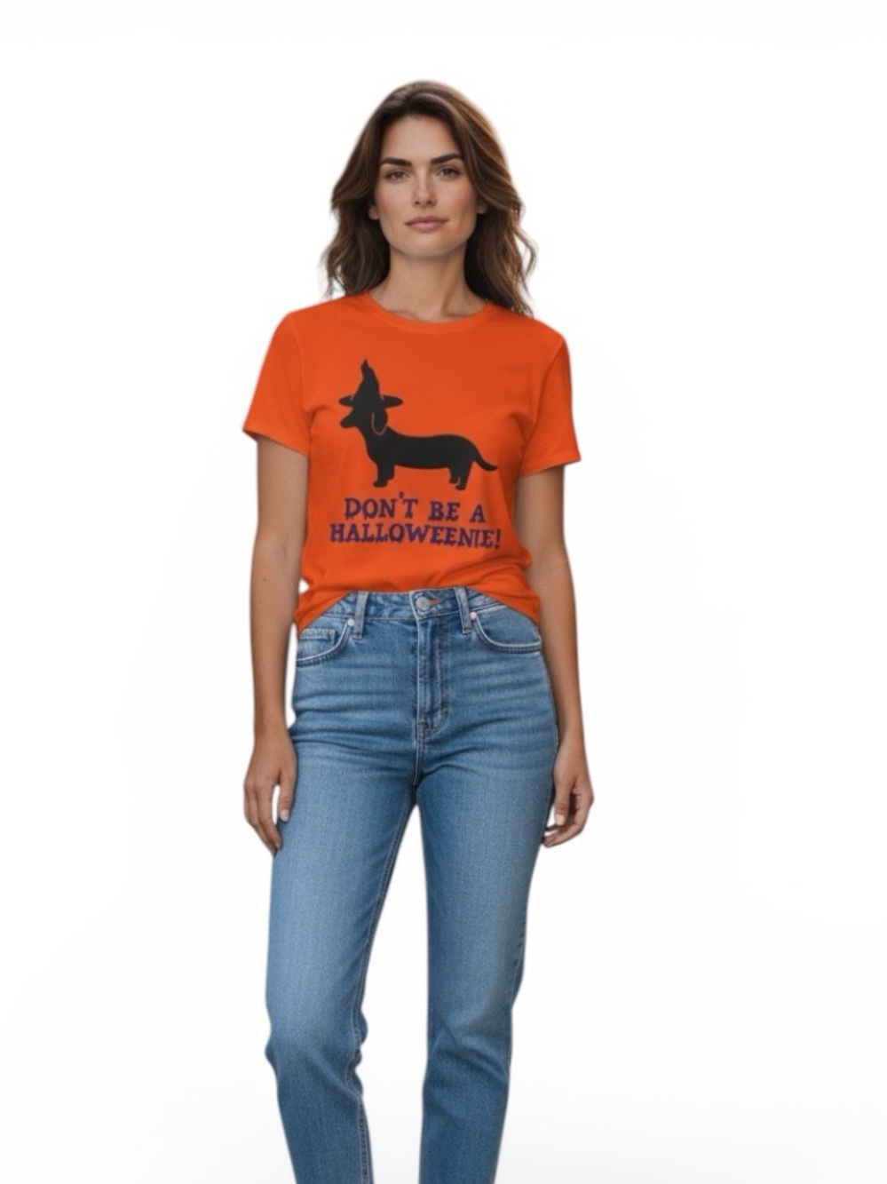 Don’t Be A Halloweenie Retro Custom T Shirt M